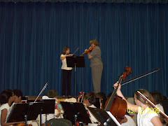 My granddaughter's violin recital