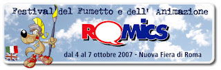 romics 2007, rome, italie, rome en images, bd, bande dessinée, film d'animation, dessins animés