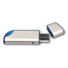 Split metal flash drive