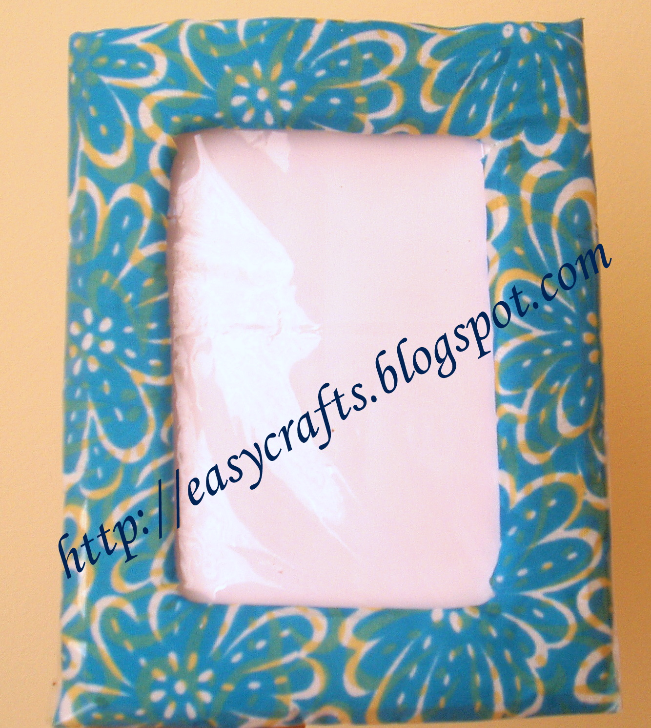 Easy Crafts Explore your creativity Cloth photo frame
