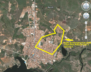 Cras: [VEJA] MAPA DA ÁREA DE ATUAÇÃO DO CRAS