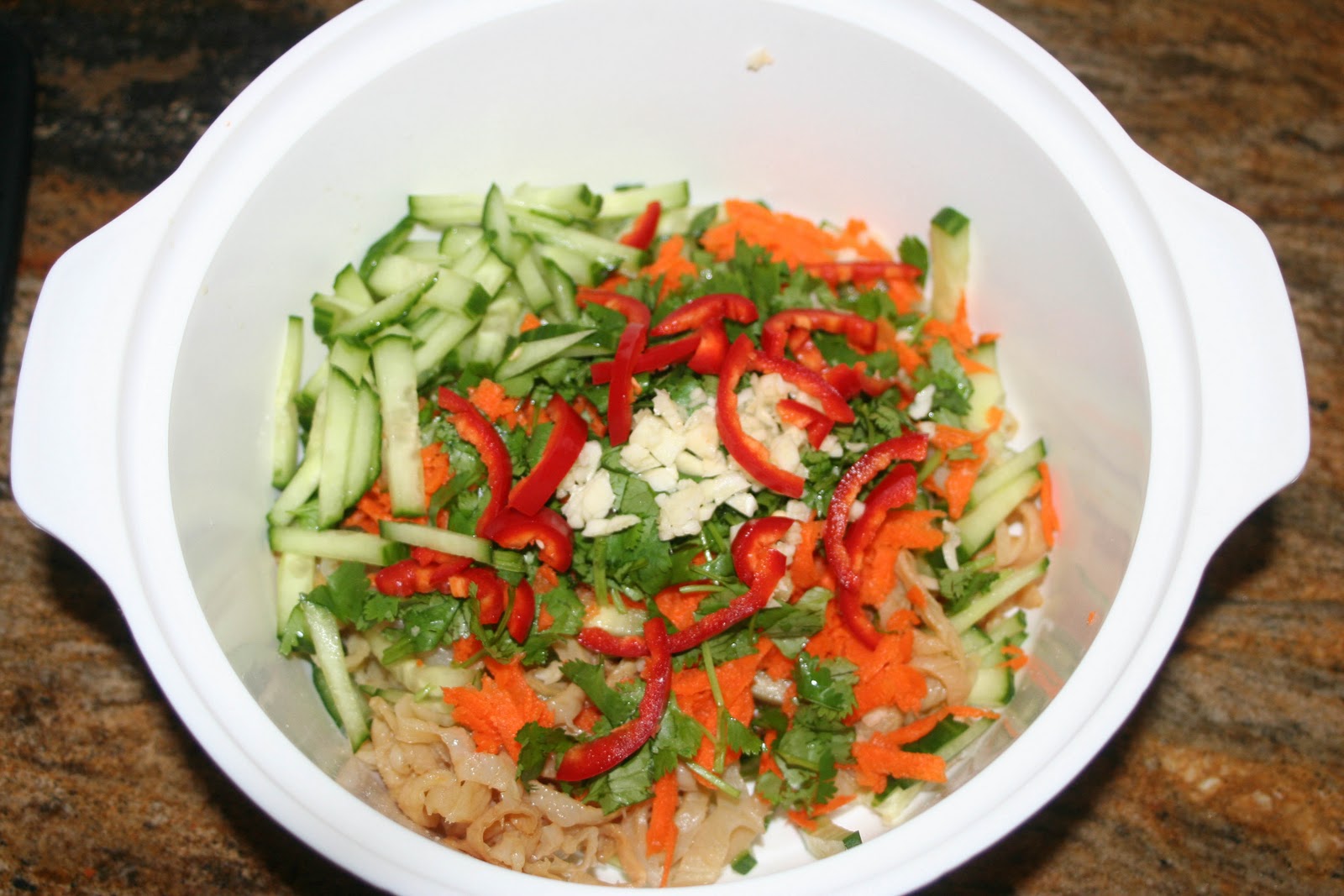 The Grub Files Cooking with Camissonia Jellyfish Salad