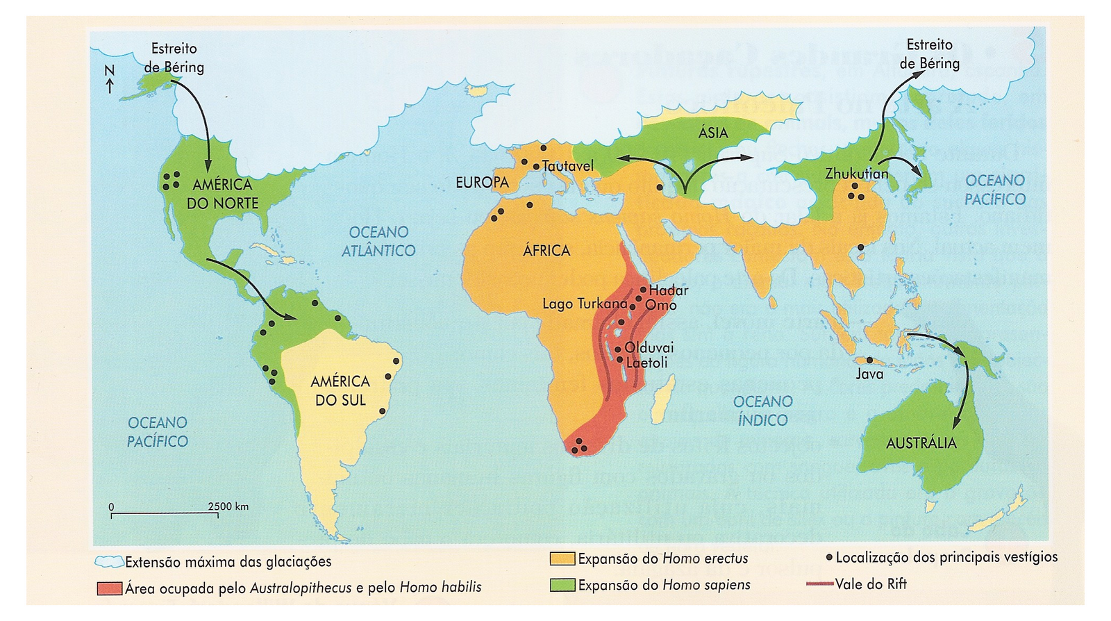 Em Que Continente Surgiram Os Primeiros Habitantes Da Terra