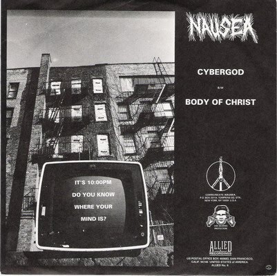 hardcore punk: Nausea - Cybergod EP (1991)