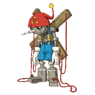pokemon X digimon: PINOCCHIMON