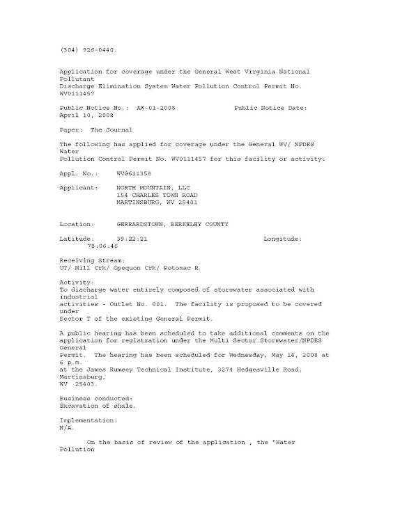 Public Hearing Notice Page 2 of 3