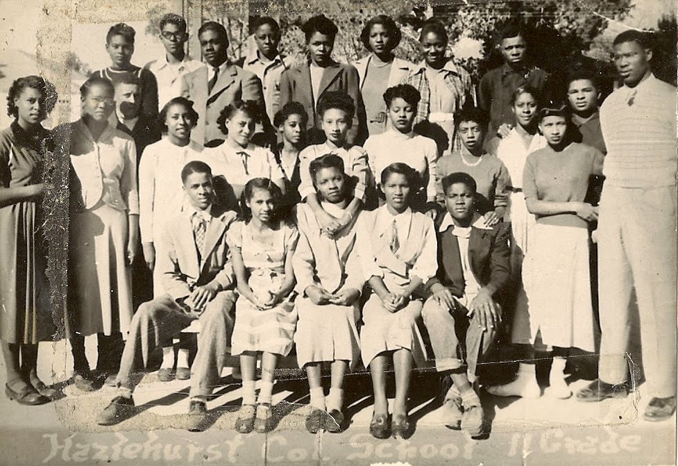 Between the Gate Posts Hazlehurst Colored School 11th Grade Class