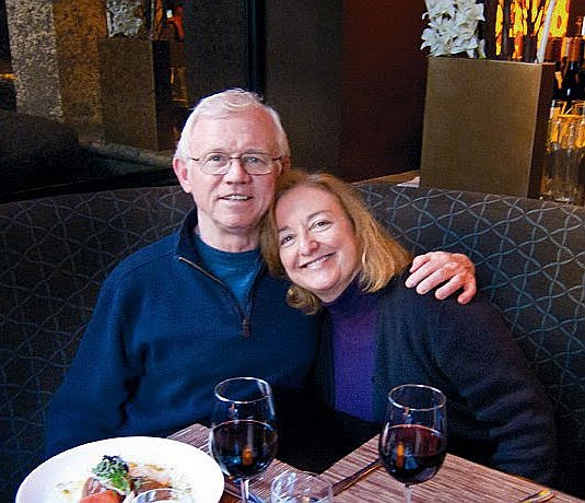 Linda Taub Danielson and hubby John, celebrating 25 years!