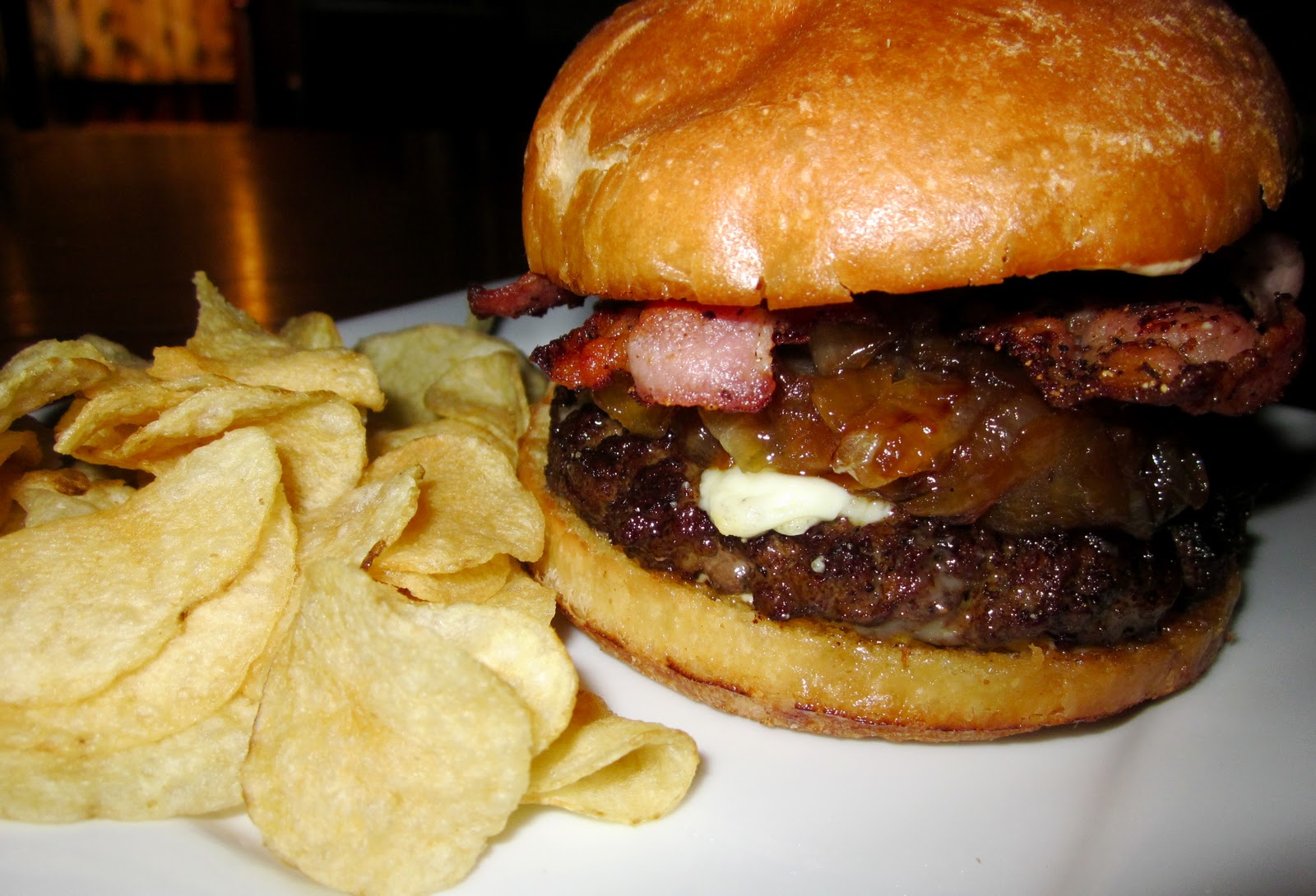 Haute + Heirloom Blue Cheese Burgers