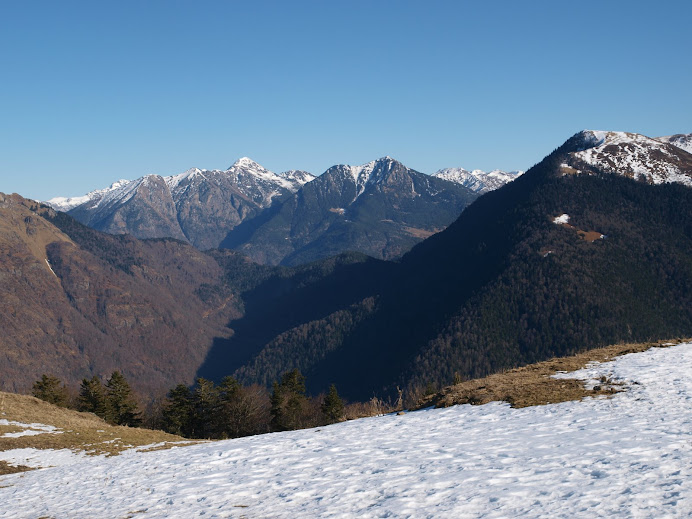 View of the val d'aran from Superbagneres
