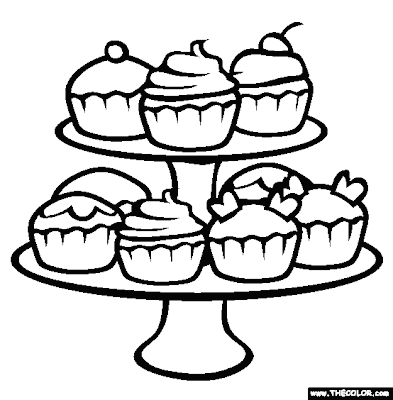 Carpe Cupcakes!: Cupcake Coloring Book