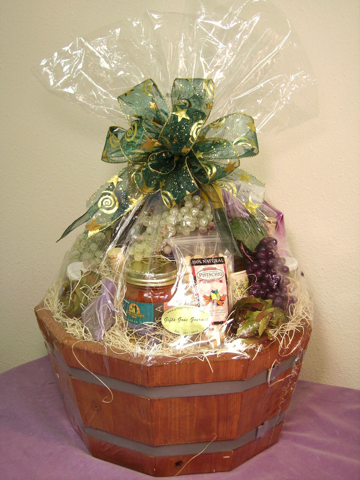 Gifts Gone Gourmet For Wine LoversWine Gift Baskets with California