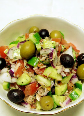 チュニジア風オリーブサラダのレシピ