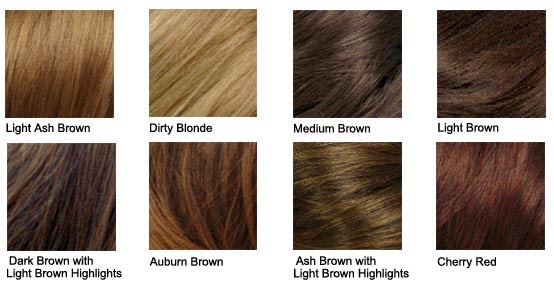 Hair Color Chart With Highlights