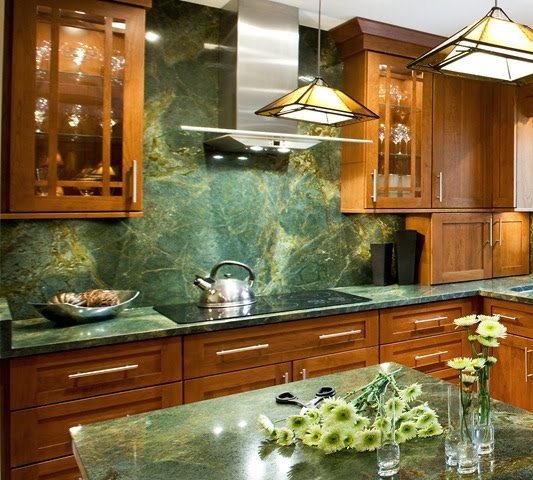 Кухня угловая 3191 крашеный мдф салатовая - askari.by