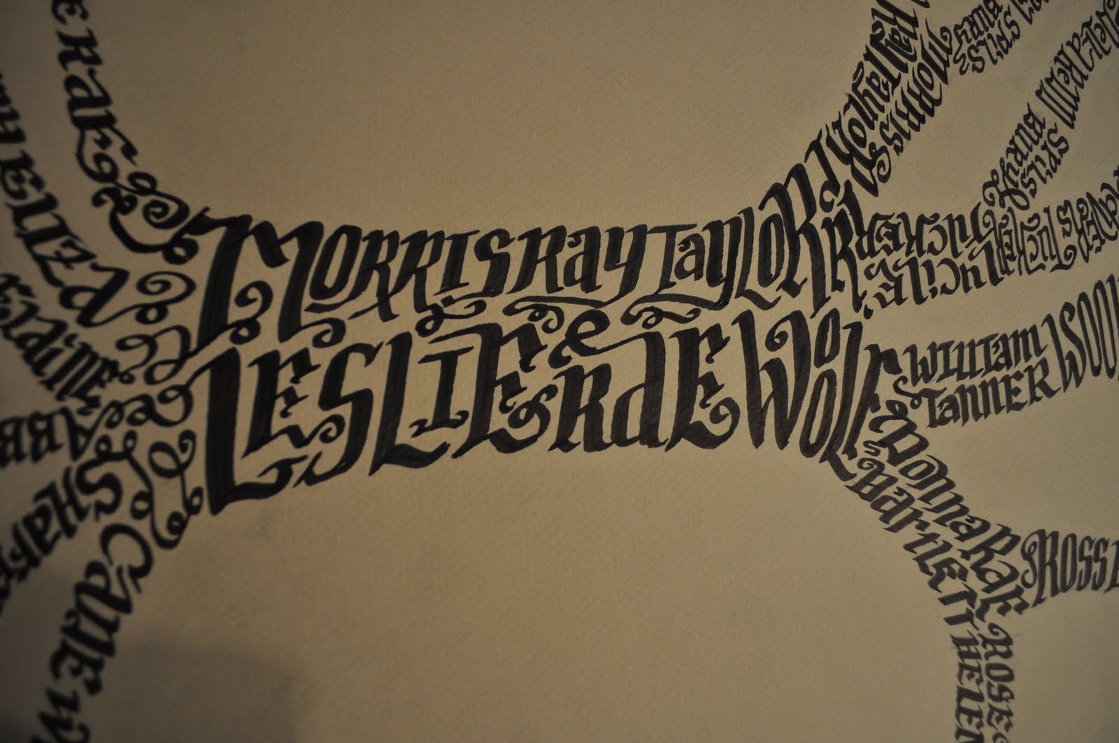 it really happened: christmas art project