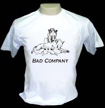 Bad Company - Camiseta P, M ou G - R$ 29,00 + frete