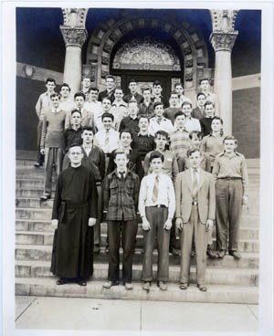 Students at Loyola Academy - 1941