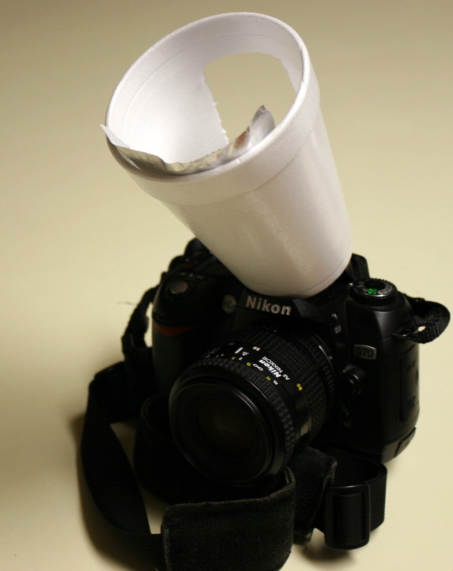 Tutorial Geek: How to make a flash diffuser and reflector from