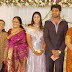Actor Vikranth and Manasa marriage reception stills