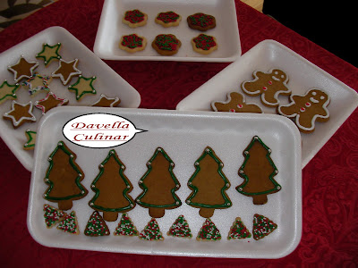 Biscuiti de Craciun cu miere si scortisoara / Biscuits de Noël avec miel et cannelle