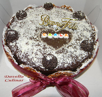 Gâteau double chocolat / Tort ciocolatos