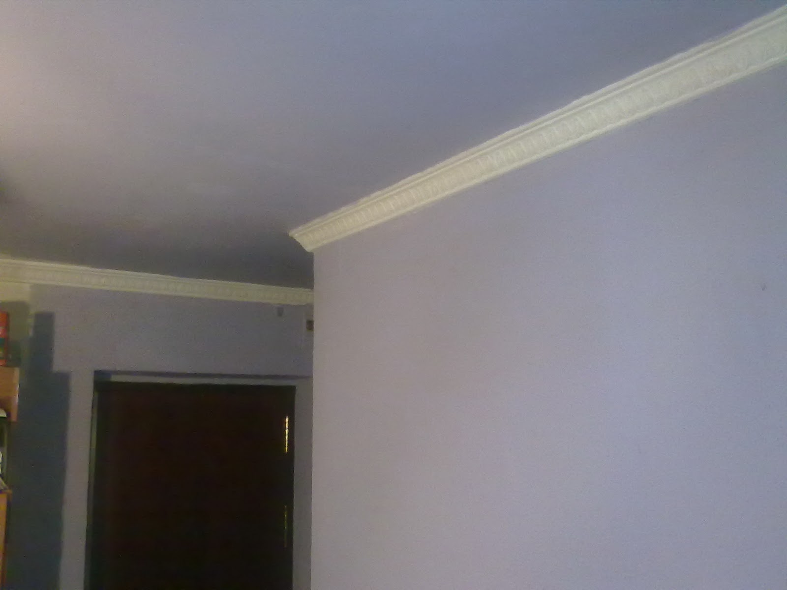 REPARACIONES DEL HOGAR: Pintado de techo y paredes en color y molduras