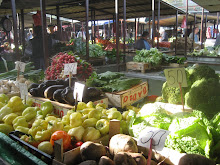 On the lookout for fresh produce, as usual