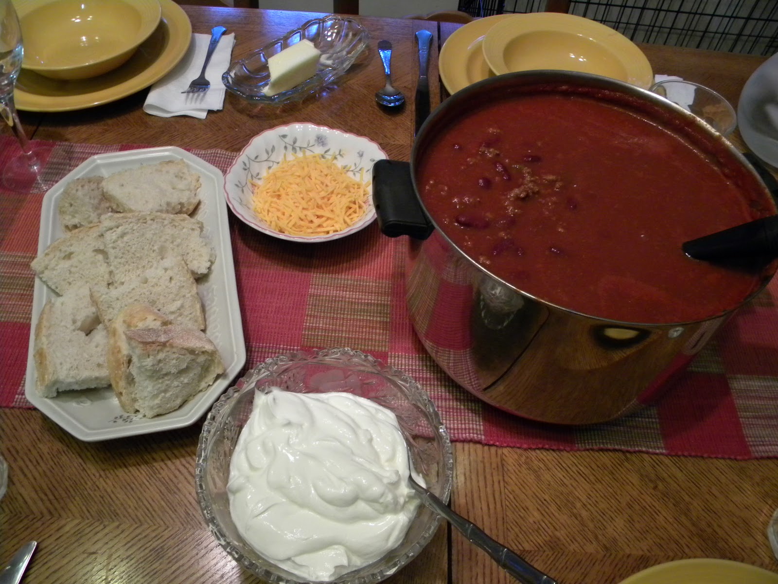 "Flatlander Chili" from All Recipes (Kathiey's world 2010)