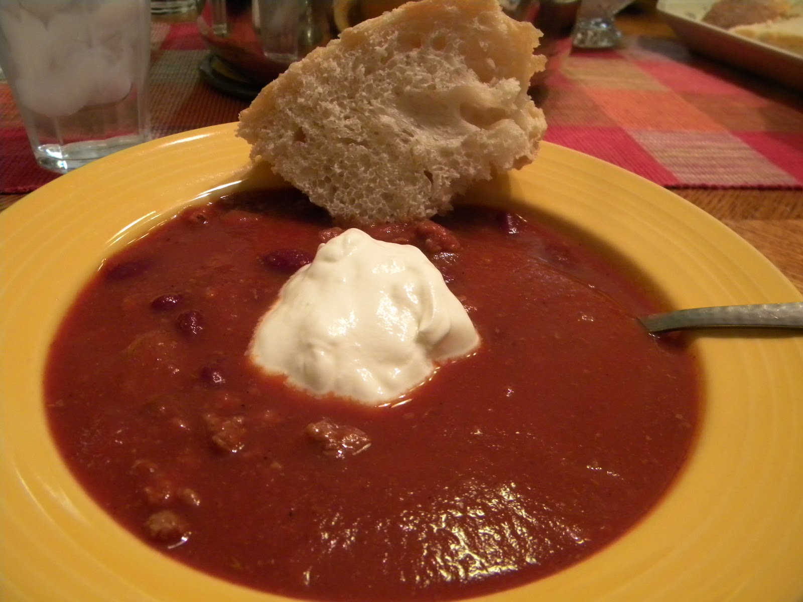 "Flatlander Chili" from All Recipes (Kathiey's world 2010)