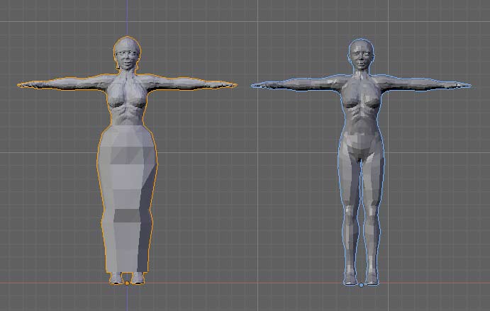 *LightStar Studios: Texture on Avatar Mesh in Blender