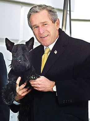 President Bush with 