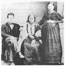 Drusilla Hendricks with granddaughter Elizabeth Gammell and husband Eli Harris