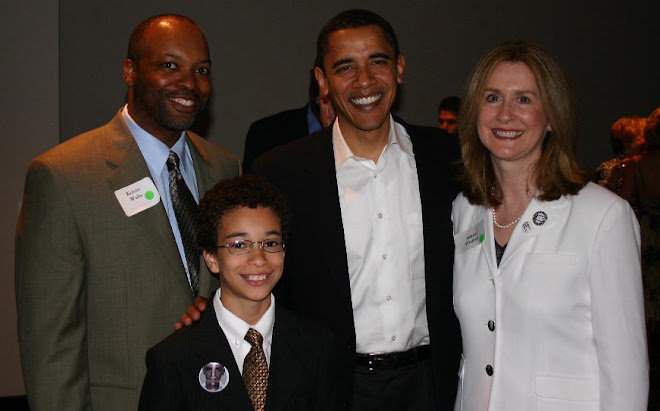 Family with Barack June 2007