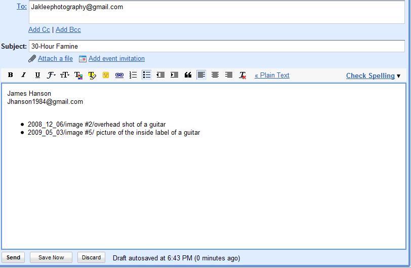 Email Example 4 Please Excuse the Clutter!: Shuttle Launch and Change in Plans