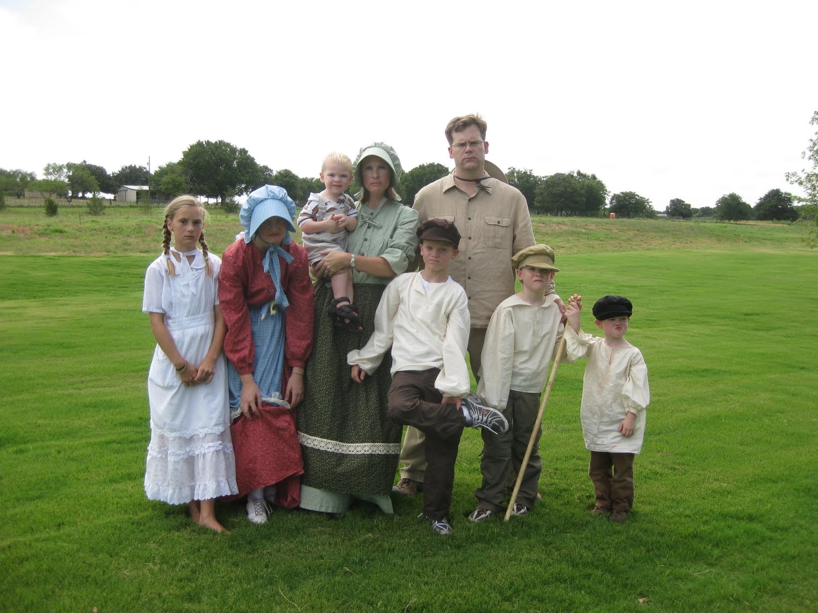 Kimberly's Kreations pioneer day costumes