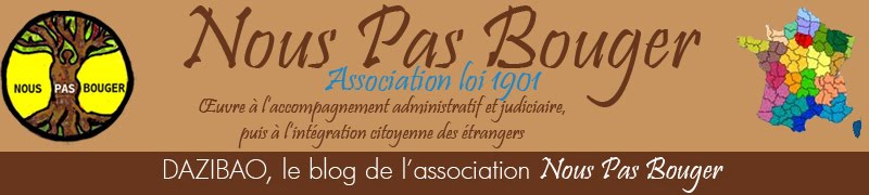 Association Nous Pas Bouger  Site Internet: http://www.nouspasbouger