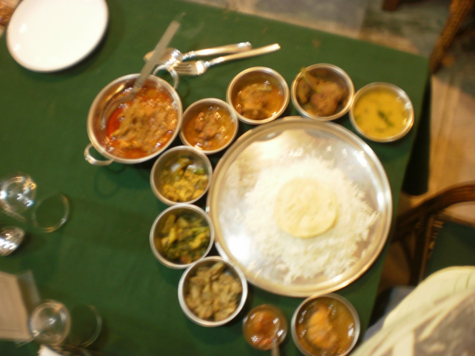 Aaron's Assonant Adventures Abroad Bengali Food