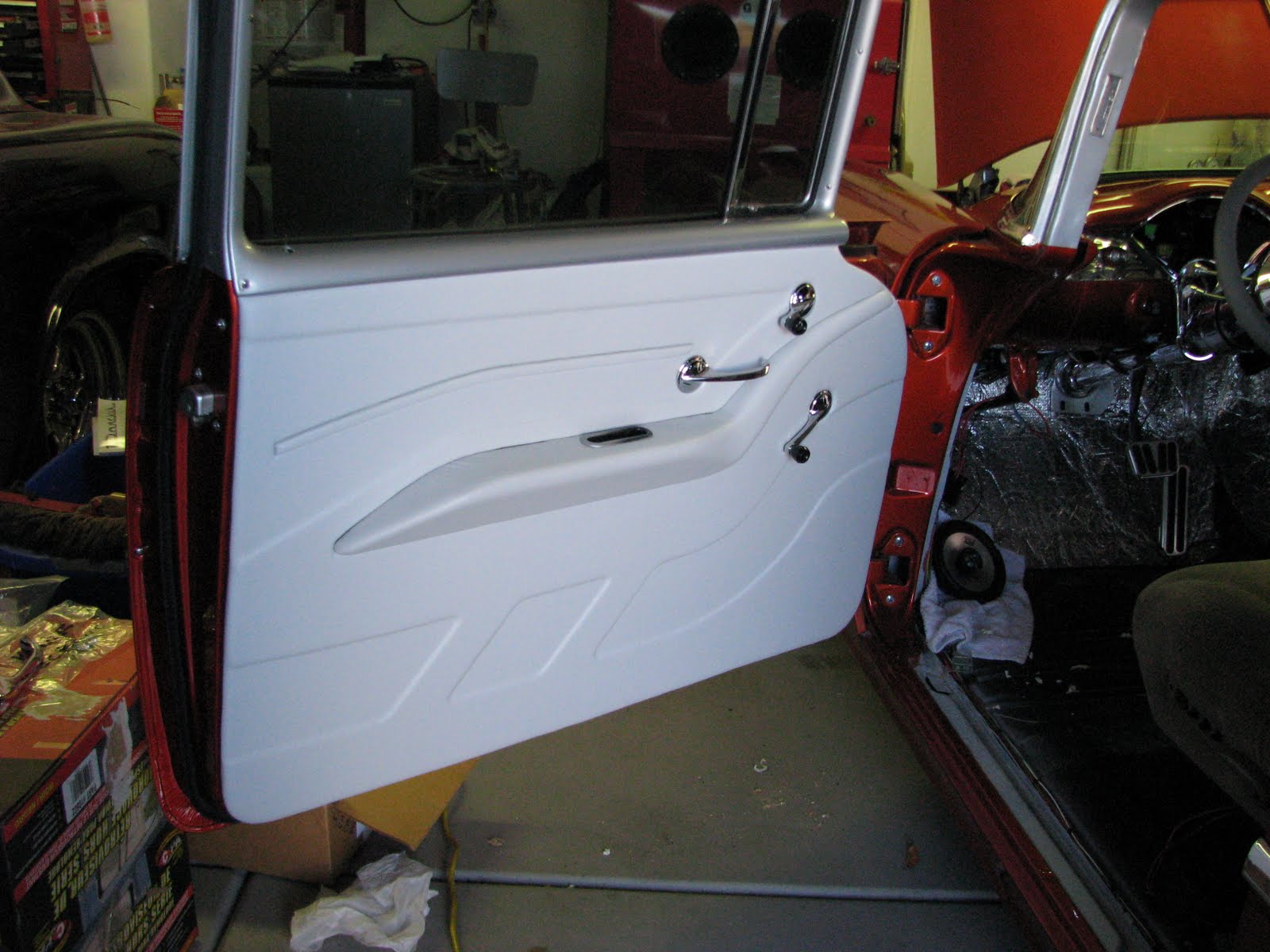 Tudy S 55 Chevy Door Panel In Ultra Leather
