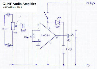 Third Age Fiddler: Simple AF Amplifier