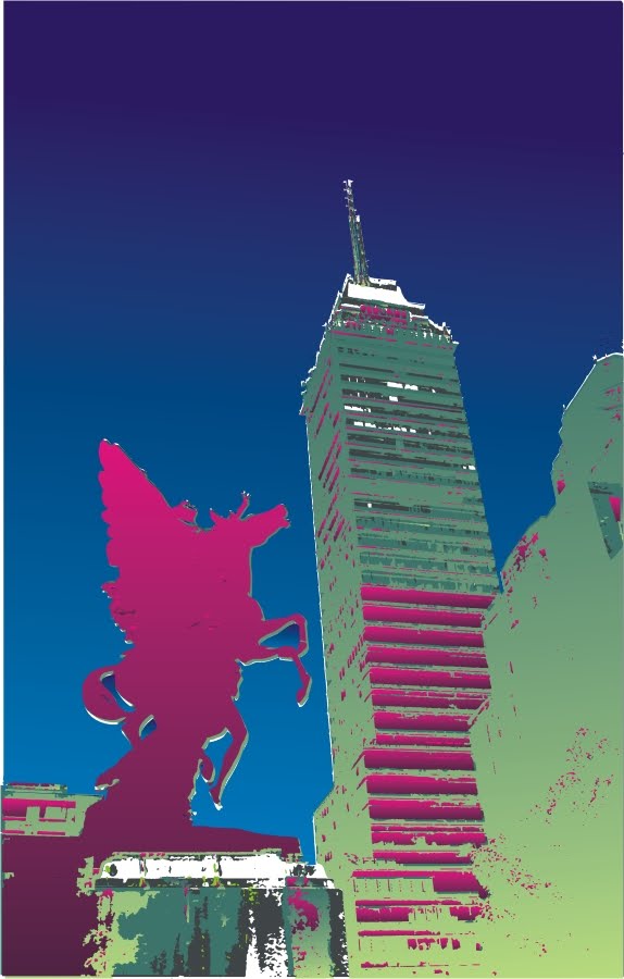 ILUSTRADORES DIGITALES MEXICANOS: TORRE LATINOAMERICANA mexico