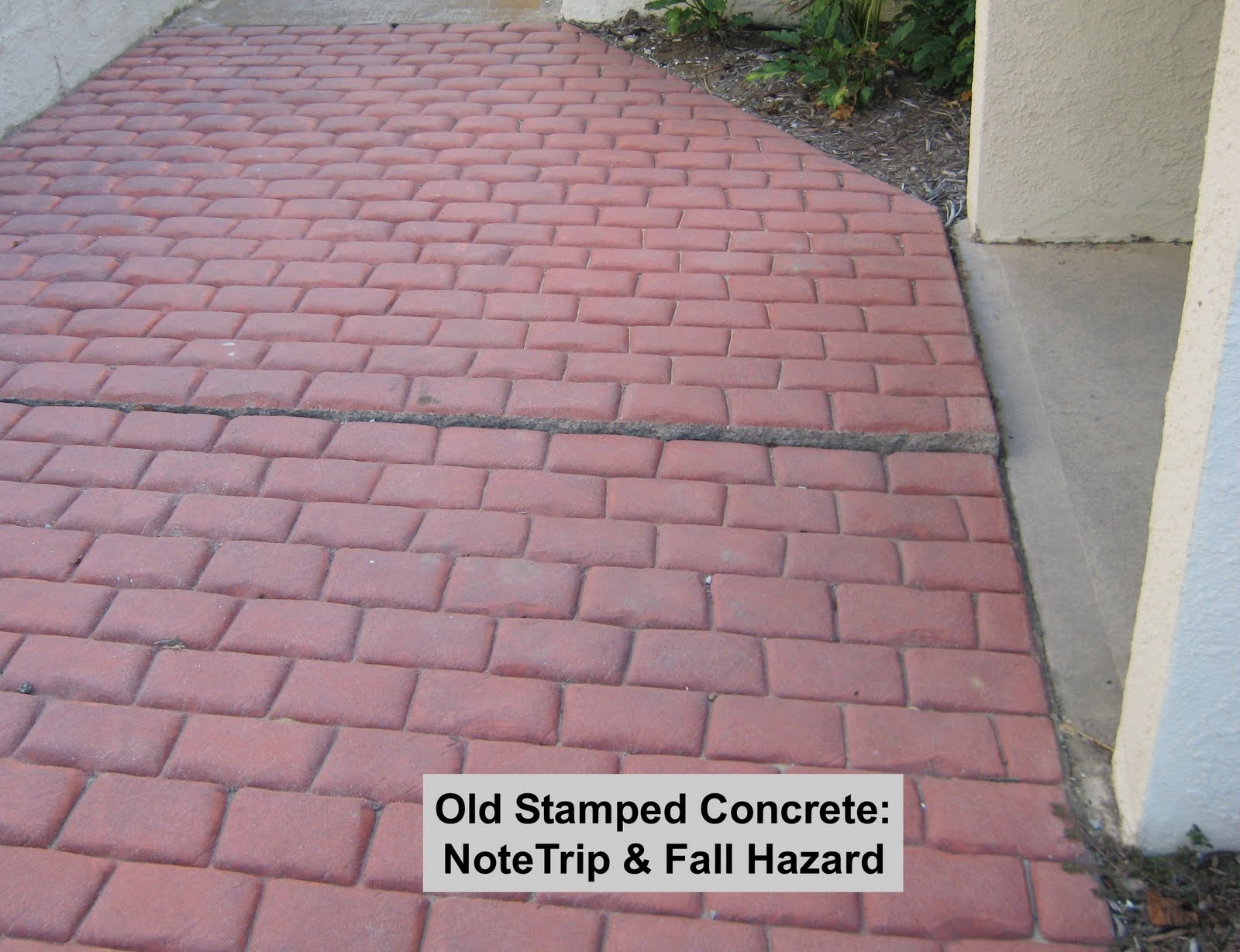 CANYON CREST VISION New Concrete Paver Installation