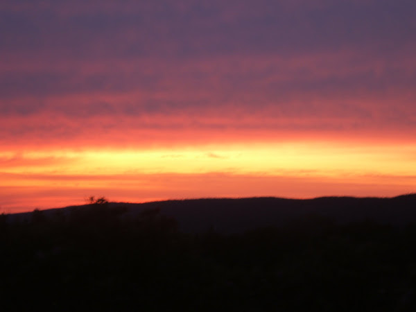 sundown splendor at the cottage