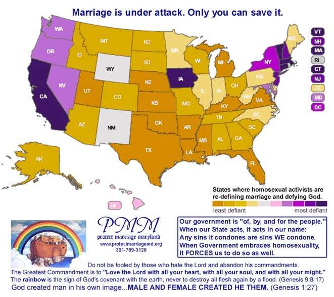 From Protect Marriage Maryland Joe My God