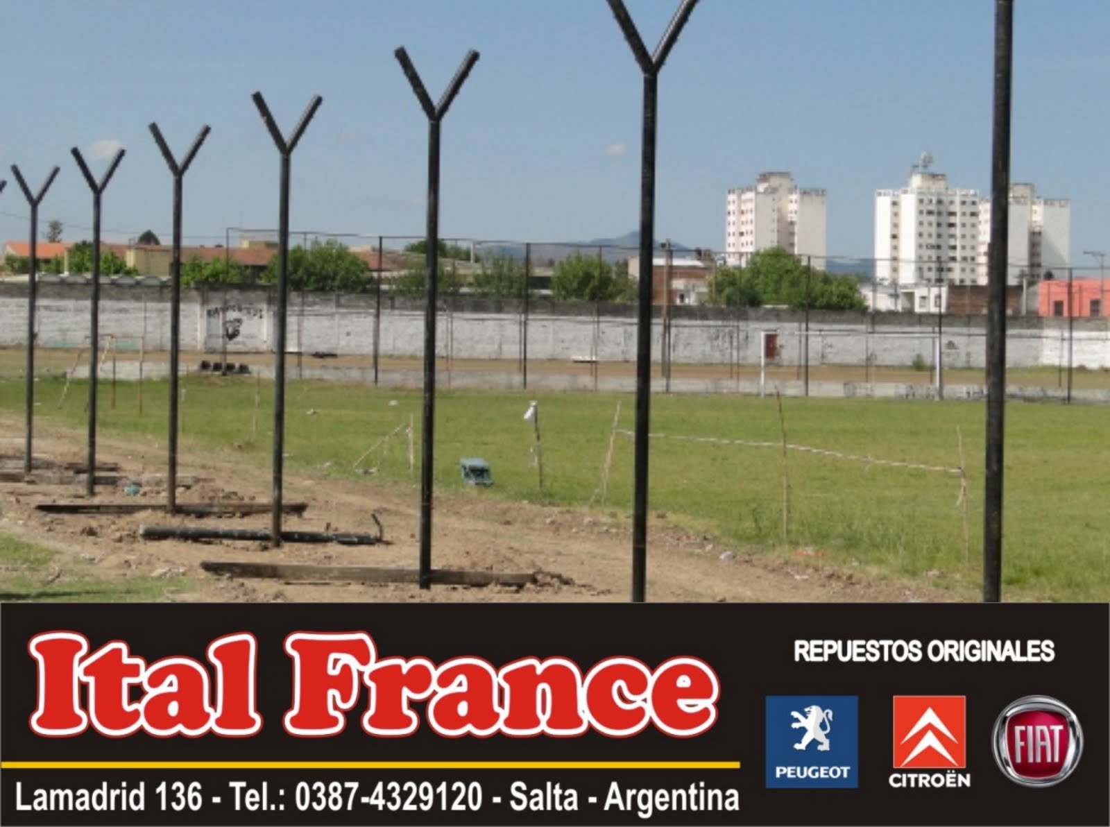 Esta tomando forma el alambrado olimpico ~ yo cuervo