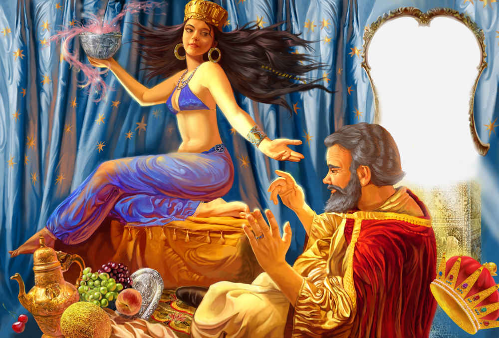 Картина шамаханская царица