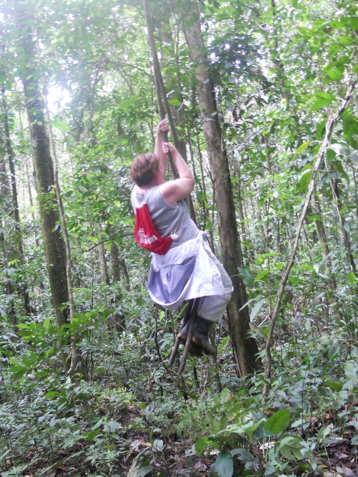 Amazon Divas VINE SWINGING & BASKET MAKING