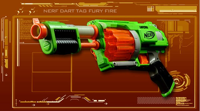 Taggers.: Review: Nerf Dart Tag Furyfire