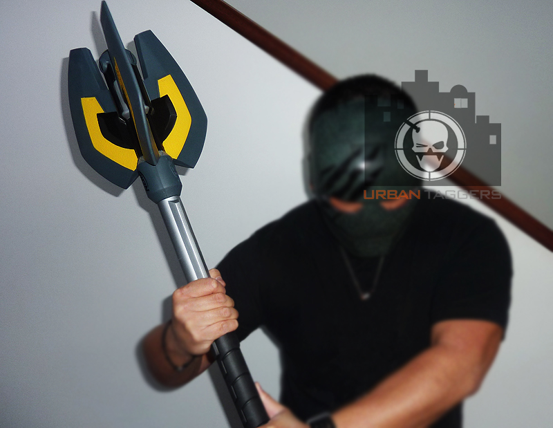 Urban Taggers. Review Nerf NForce Battlemaster Mace
