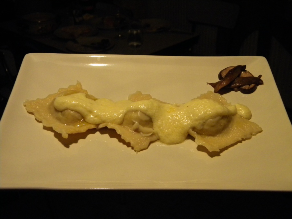 Ravioli ai funghi e tartufo
